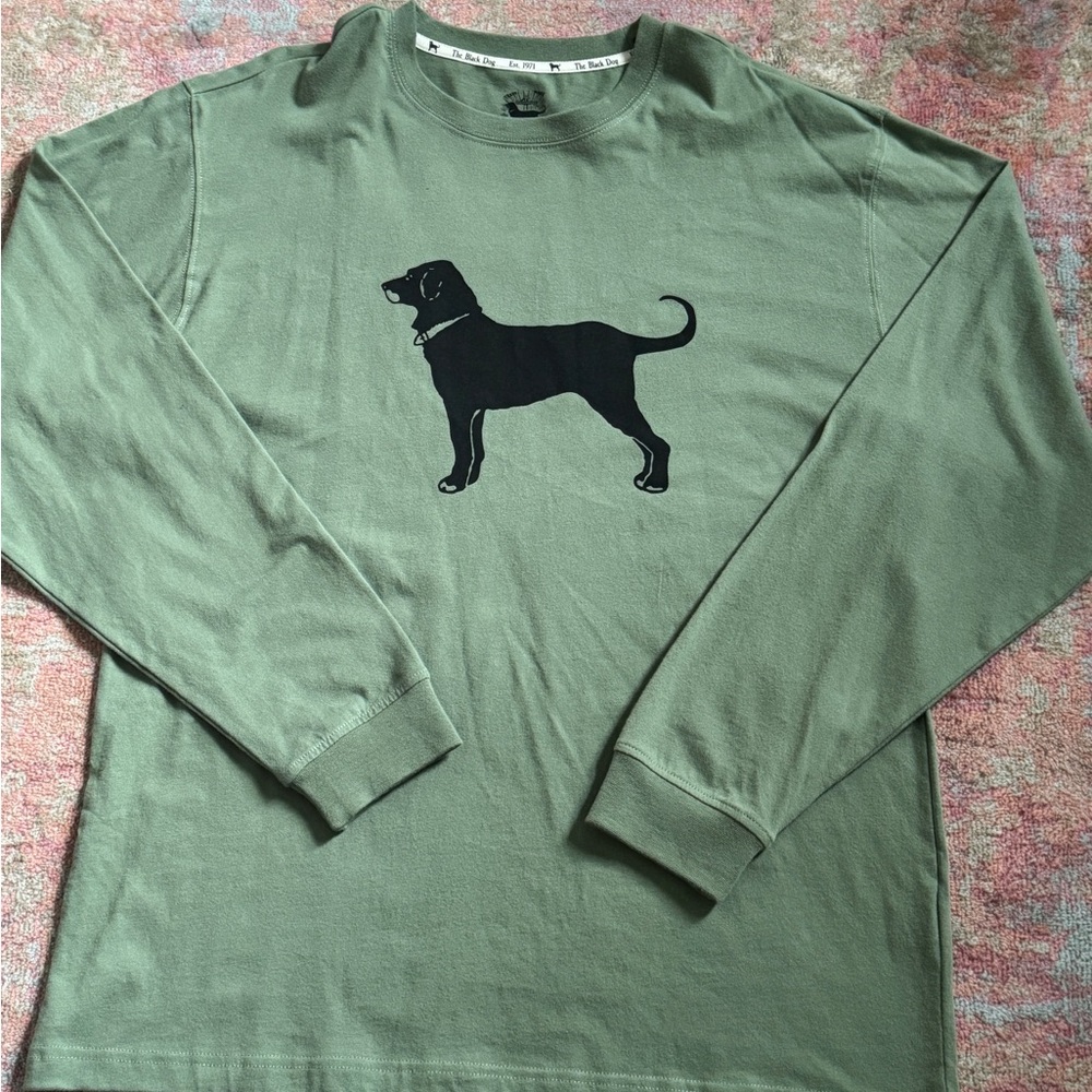 The Black Dog Long Sleeve Men’s Shirt